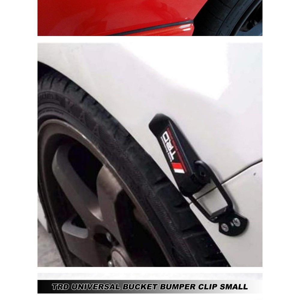 Klip Bumper JDM Small Size Universal Clip Bumper Quick Release Rilis Cepat Sepasang 2PCS - Klip Variasi Mobil Klip Bumper Variasi Clip Bumper Universal Bumper Copot Variasi Clip Bumper Racing Variasi Kancing Bemper Pengait Klem Body Mobil