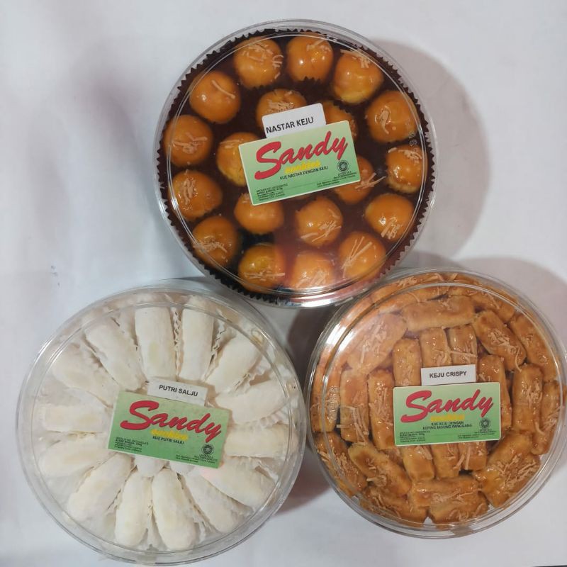 Sandy Cookies (kemasan toples 500gr)