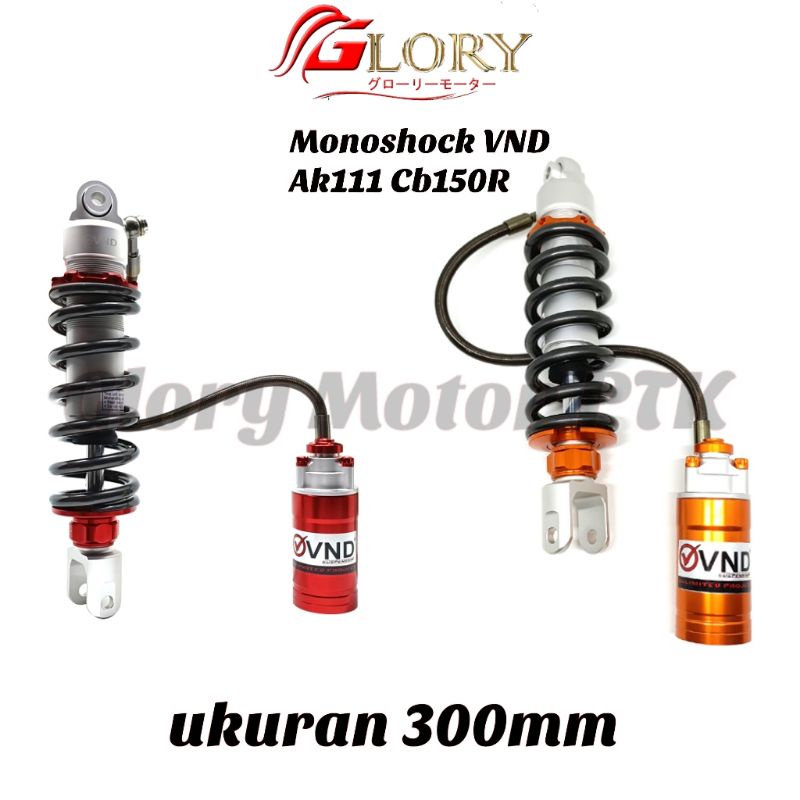 Monoshock Tabung VND Ak111 Vixion, CB150R, CBR150R, Satria FU, Sonic, Jupiter MX