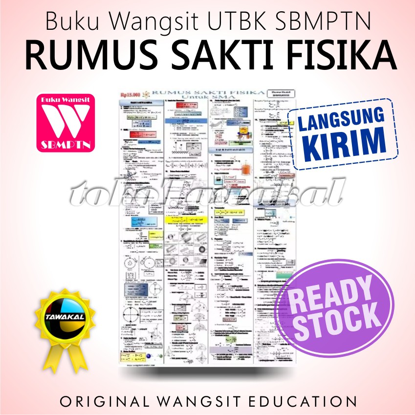 Buku Wangsit 2021 / UTBK SBMPTN 2021 / Rumus FISIKA