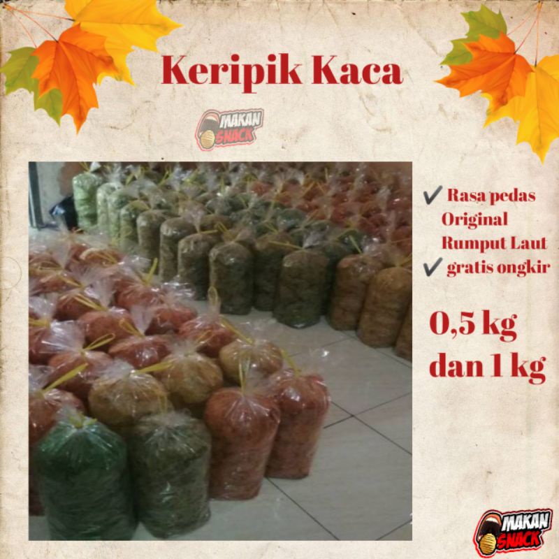 

KERIPIK KACA KRIPIK KACA CEMILAN SNACK KERIPIK BELING KRIPIK BELING TERLARIS MURAH MAKANAN RINGAN
