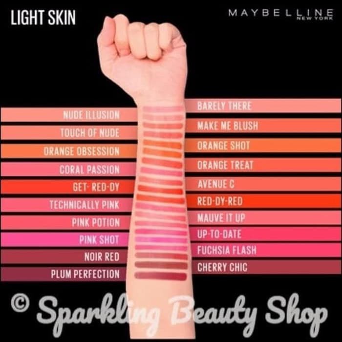 Lipstick Maybelline Powder Matte Lipstik Maybeline The Powder Mattes