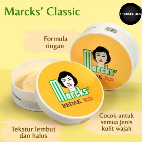 MARCK'S beauty powder classic bedak tabur marcks 40gr