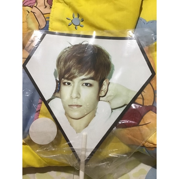 [SEALED] T.O.P TOP BIG BANG CHOI SEUNG HYUN OFFICIAL IMAGE PICKET FAN KIPAS ALIVE TOUR 2012