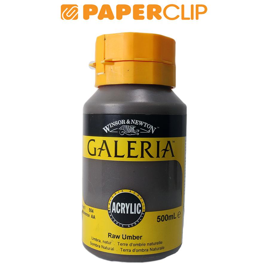 

CAT ACRYLIC WINSOR & NEWTON GALERIA 500ML 2150554GAC RAW UMBER