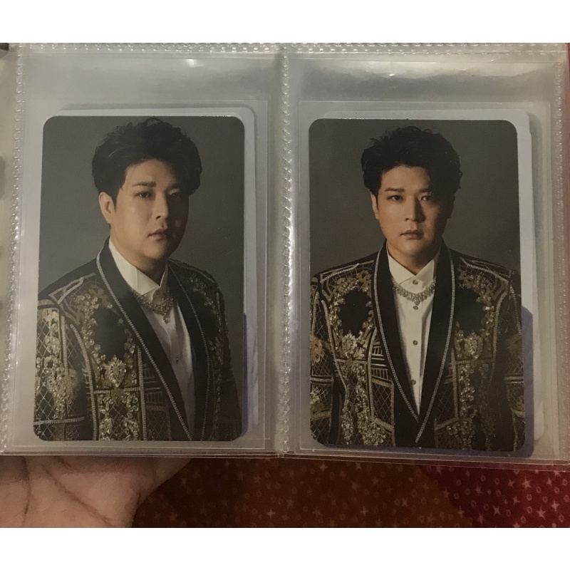 super junior renaissance photocard shindong set pc