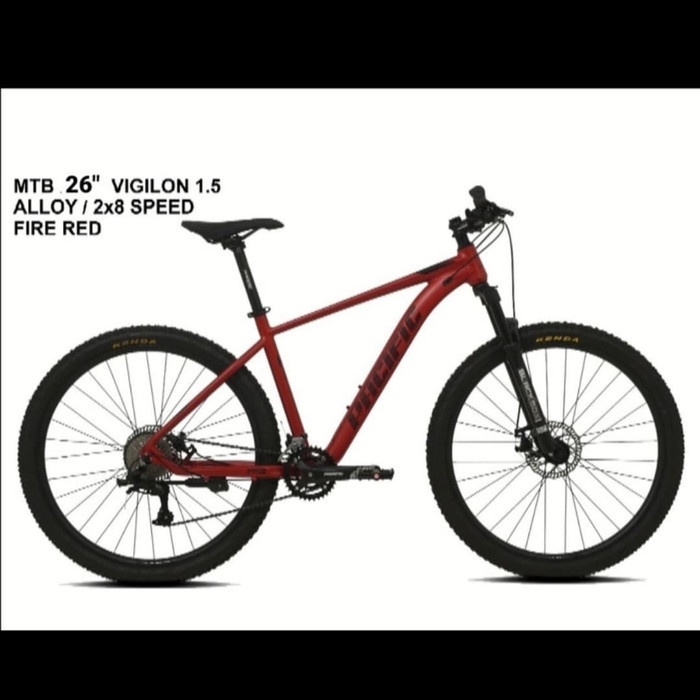 Kargo MTB 26" Vigilon 1.5 pacific sepeda gunung mtb 26 vigilon 1.5