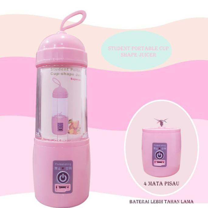PROMO] JUICE CUP BLENDER MINI PORTABLE - SHAKE N TAKE BLENDER MINI PORTABLE - JUICER HM-03