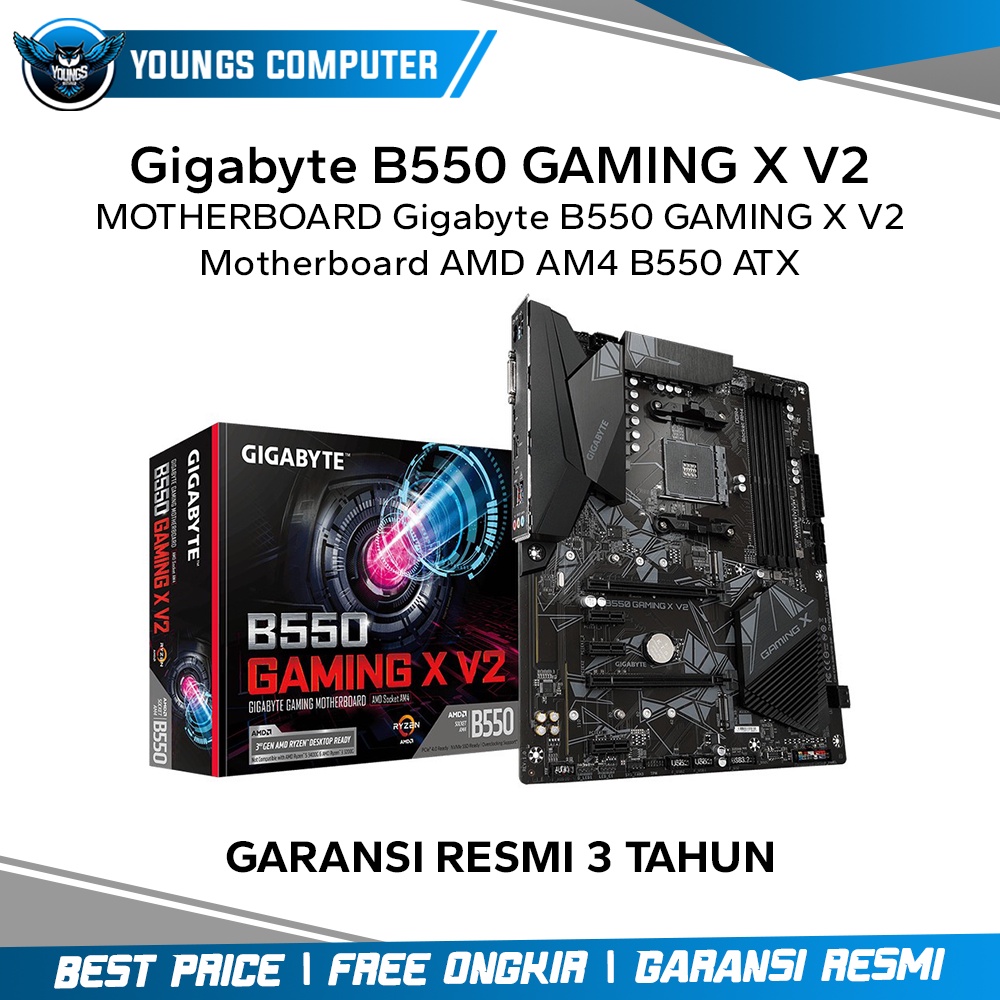 GIGABYTE B550 GAMING X V2 | Motherboard AMD AM4 DDR4 B550 ATX