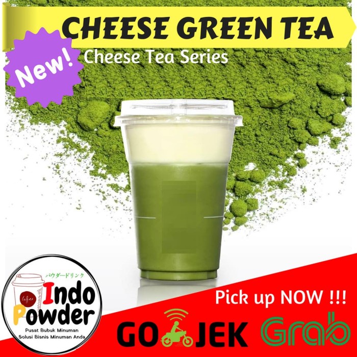 

Cheese Tea rasa Green Tea 1 Kg / Cheese Tea Powder rasa Green Tea