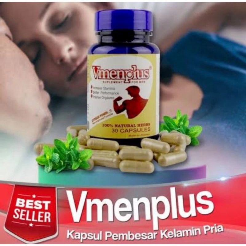 VMENPLUS - VMEN PLUS OBAT PENAMBAHAN STAMINA PRIA AMPUH 100% ORIGINAL