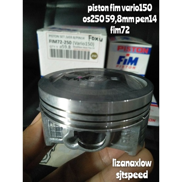 Piston fim vario150 pcx os 250 59,8 mm pen14 fim72
