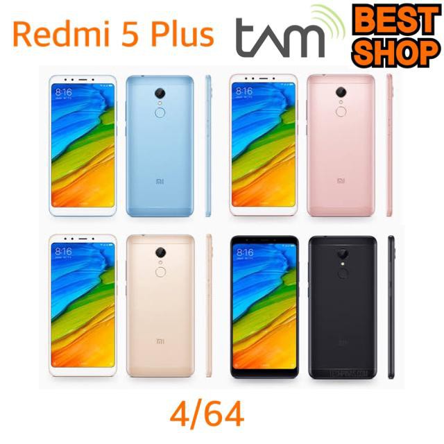 Xiaomi Redmi 5 Plus 4GB 64 GB - BEST PRICE [RESMI TAM]