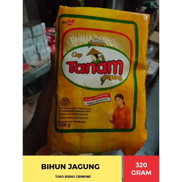 

BIHUN JANGUNG CAP TANAM BERAT 320 GRAM PER PACK