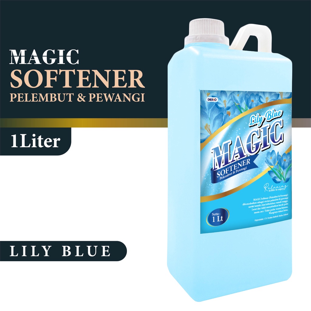 BEST SELLER SOFTENER Pelembut &amp; Pewangi Pakaian PREMIUM Magic 1 Liter