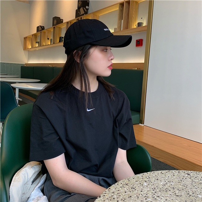 NEXTSTOP-190 Unisex Pria Wanita Hat Soft Material Bordir Moi Et Toi Topi Baseball