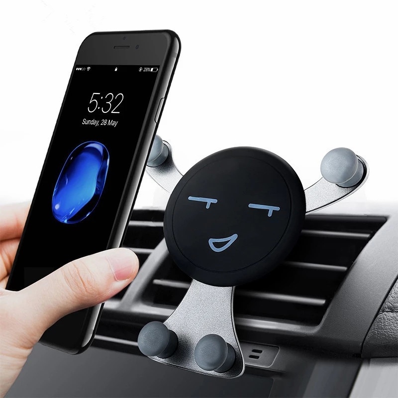 360 ° Rotating Gravity Mobil Mount Air Vent Stand Holder Untuk Ponsel Ponsel GPS