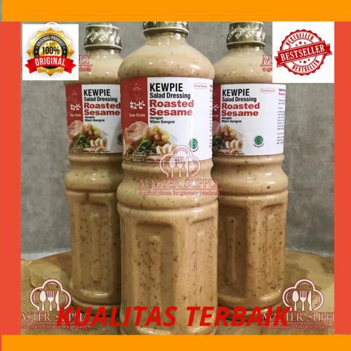 

New KEWPIE ROASTED SESAME SALAD DRESSING 1 LITER / KEWPIE WIJEN SANGRAI
