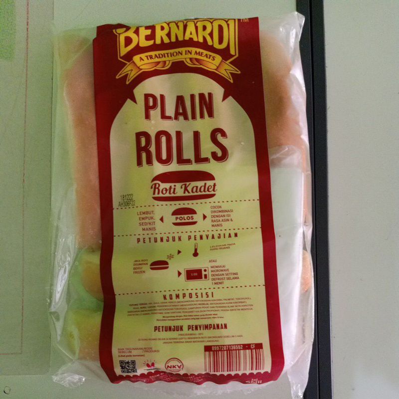 

Roti Hot dog Isi 6pcs 300gr