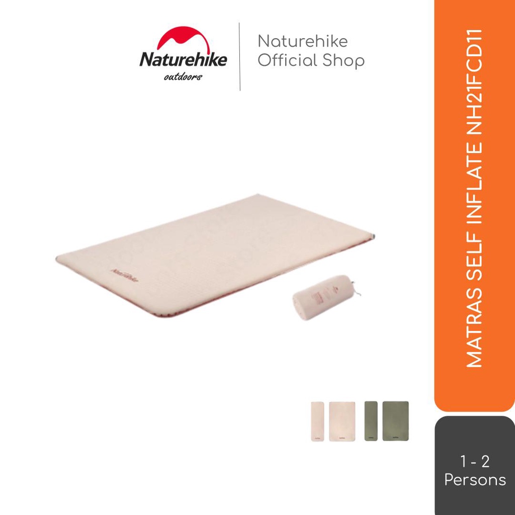 Naturehike Matras Angin / Sleeping Pad Self Inflate Camping Nh21Fcd11