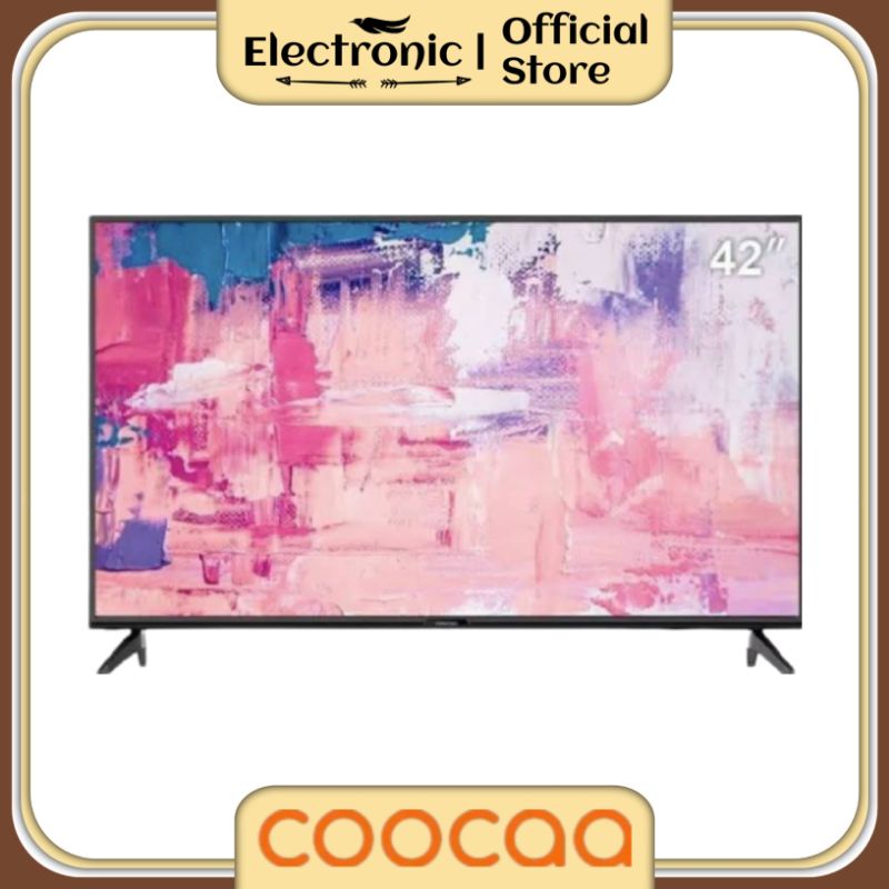 LED TV 42 Inch Coocaa 42S3G Smart Android TV 9.0