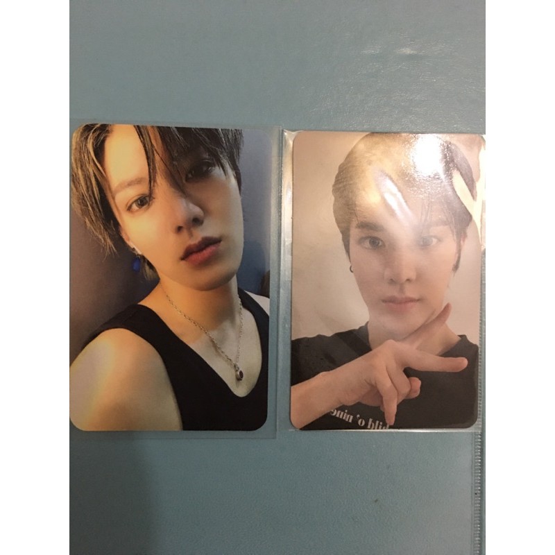 NCT YUTA PHOTOCARD PC ACE KIT SIGNED KIHNO DEPARTURE LOVEHOLIC B1 VER (baca deskripsi)