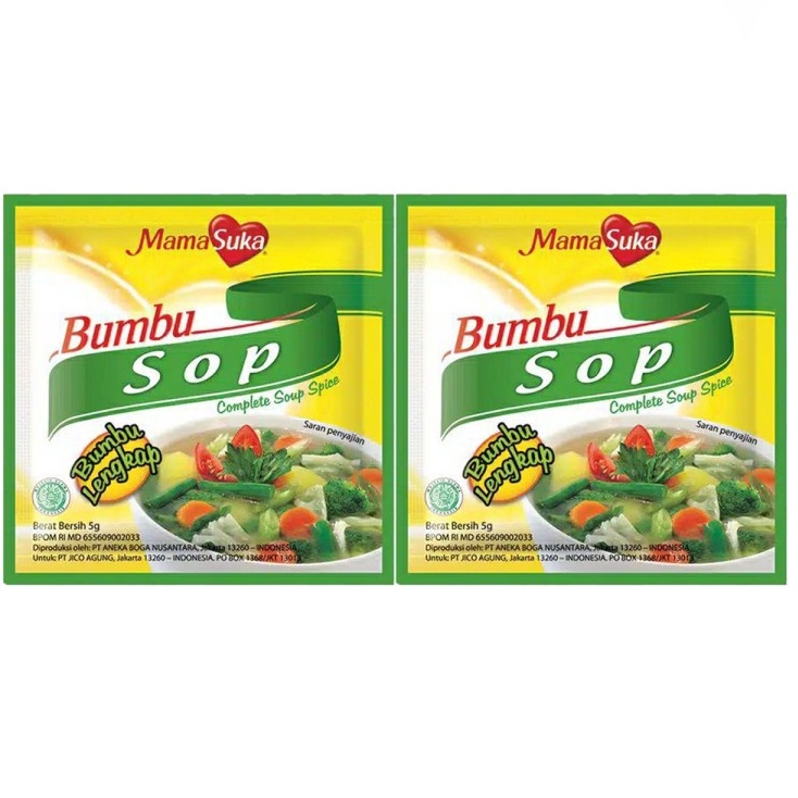 

MamaSuka Bumbu Sop 2sachet @5 gram (2pcs)