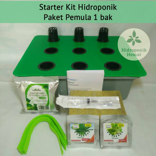 Starter Kit Hidroponik untuk Pemula