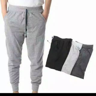  CELANA  PANJANG  JOGGER PRIA POLOS  BASIC SWEATPANT JOGER 