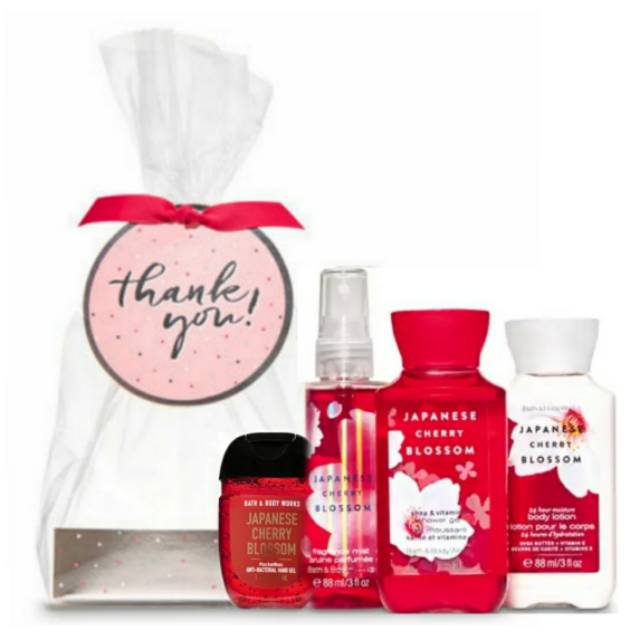 BATH &amp; BODY WORKS BBW IED HAMPERS LEBARAN BIRTHDAY GIFT SET TRAVELSIZE PAKET HEMAT