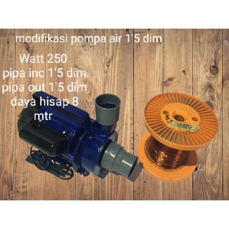 modifikasi pompa air 1'5 dim.//1'5 inch