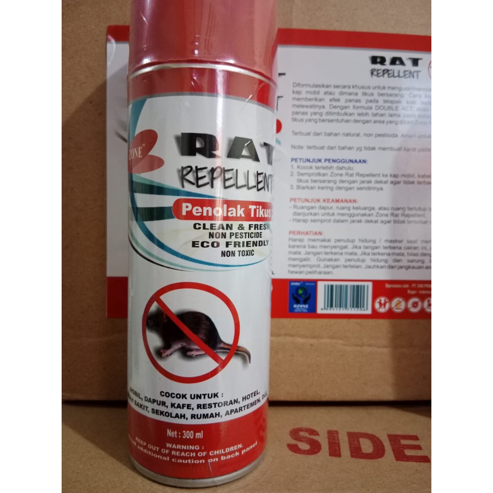 Pengusir Tikus RAT REPELLENT jebakan tikus Tikus ZONE 300ml