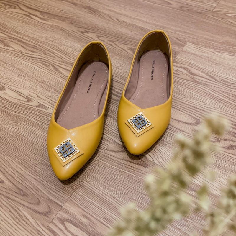 Onlashoes - Flat Shoes Orchad YN01 Sepatu Flat Wanita