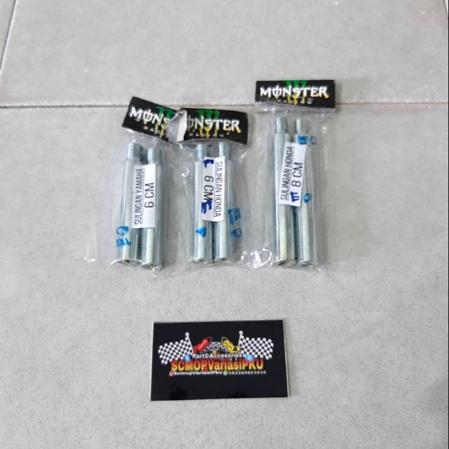 Peninggi shock depan sulingan honda yamaha