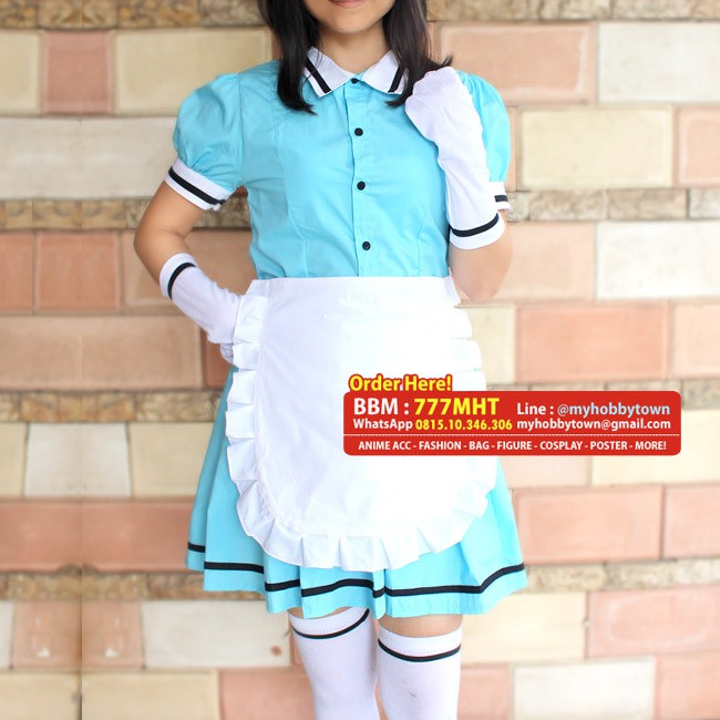 Kostum Cosplay Maid Blend S - Kaho Hinata