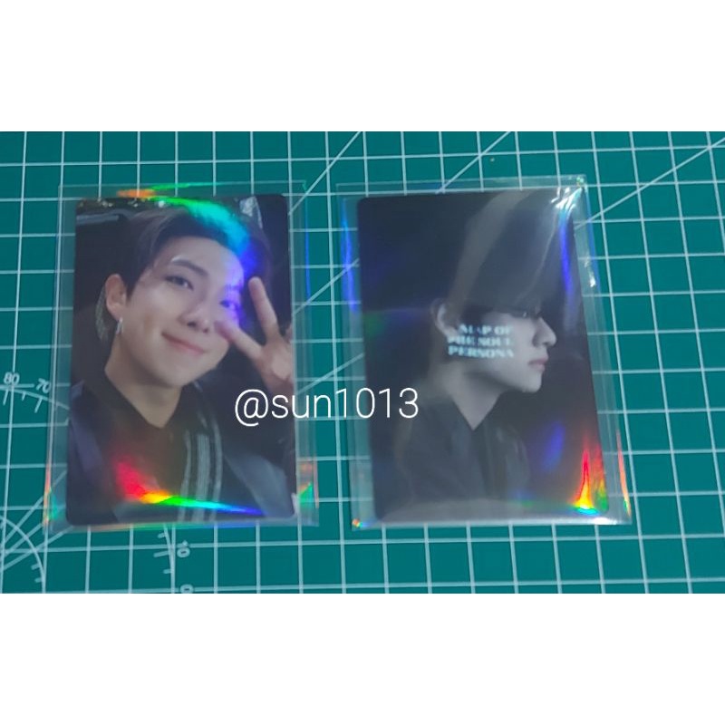 Photocard Mots One/MCB Hologram TaeHyung/v & Route RM