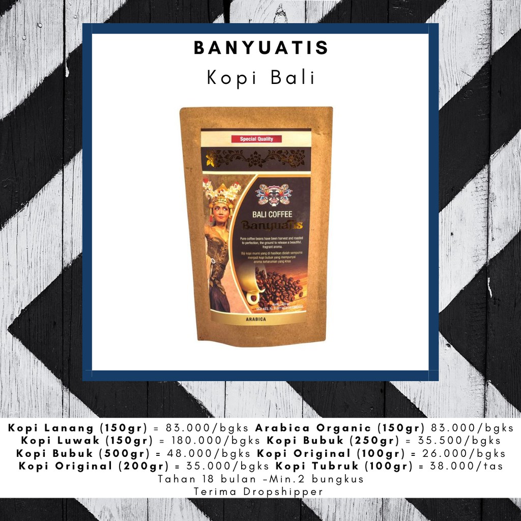 

Banyu Atis Kopi Original 200 gram