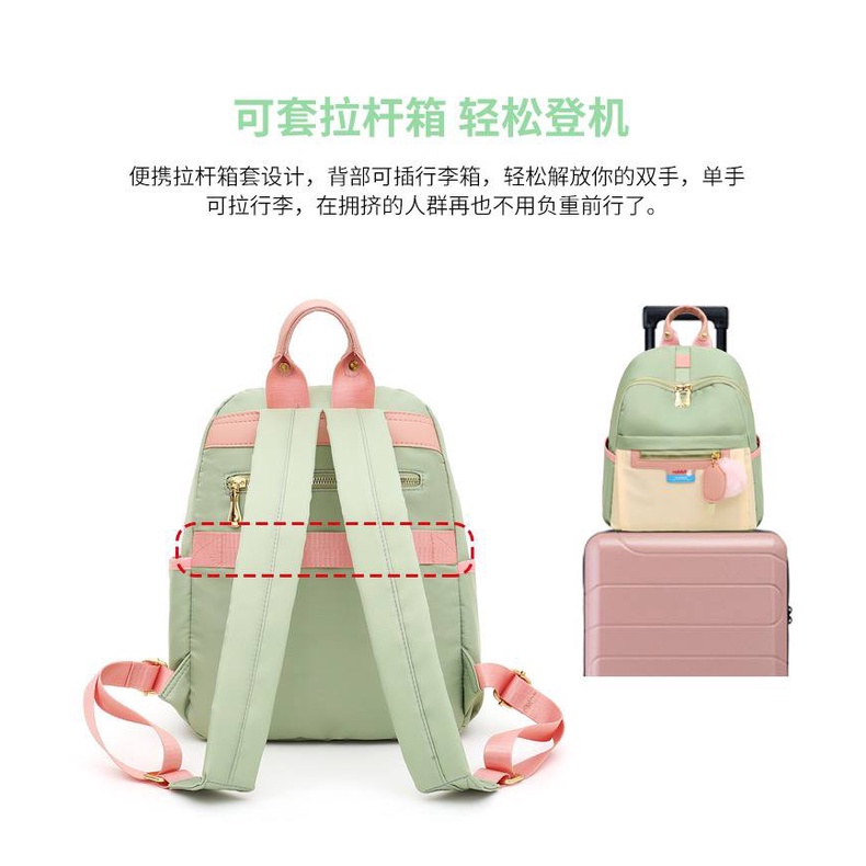 TAS RANSEL BACKPACK WANITA FASHION KOREA IMPORT 3018 ANTI AIR SEKOLAH KULIAH KERJA TERBARU MODEL FASHION WEEK JAKARTA