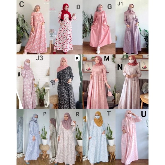 (COD/READY) Gamis RORIS by ina rose