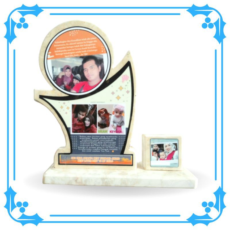 Cinderamata Vandel Marmer Spesial Request Big Size