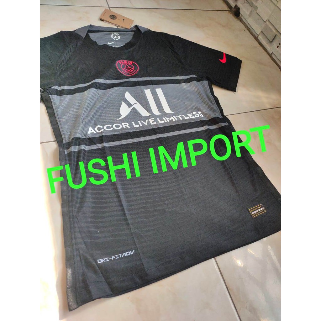 PLAYER ISSUE DRIFIT ADV - JERSEY BOLA PSG 3RD THIRD 2021-2022 VAPORKNIT HQ IMPORT