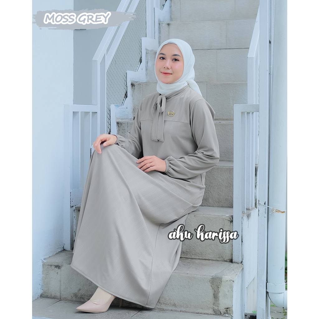 Elvia Dress Ori Aku Karissa - Gamis Premium Aku Karissa