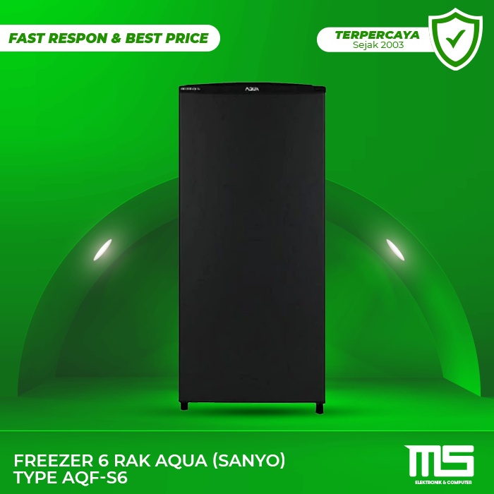 Freezer 6 Rak AQUA (Sanyo) type AQF-S6