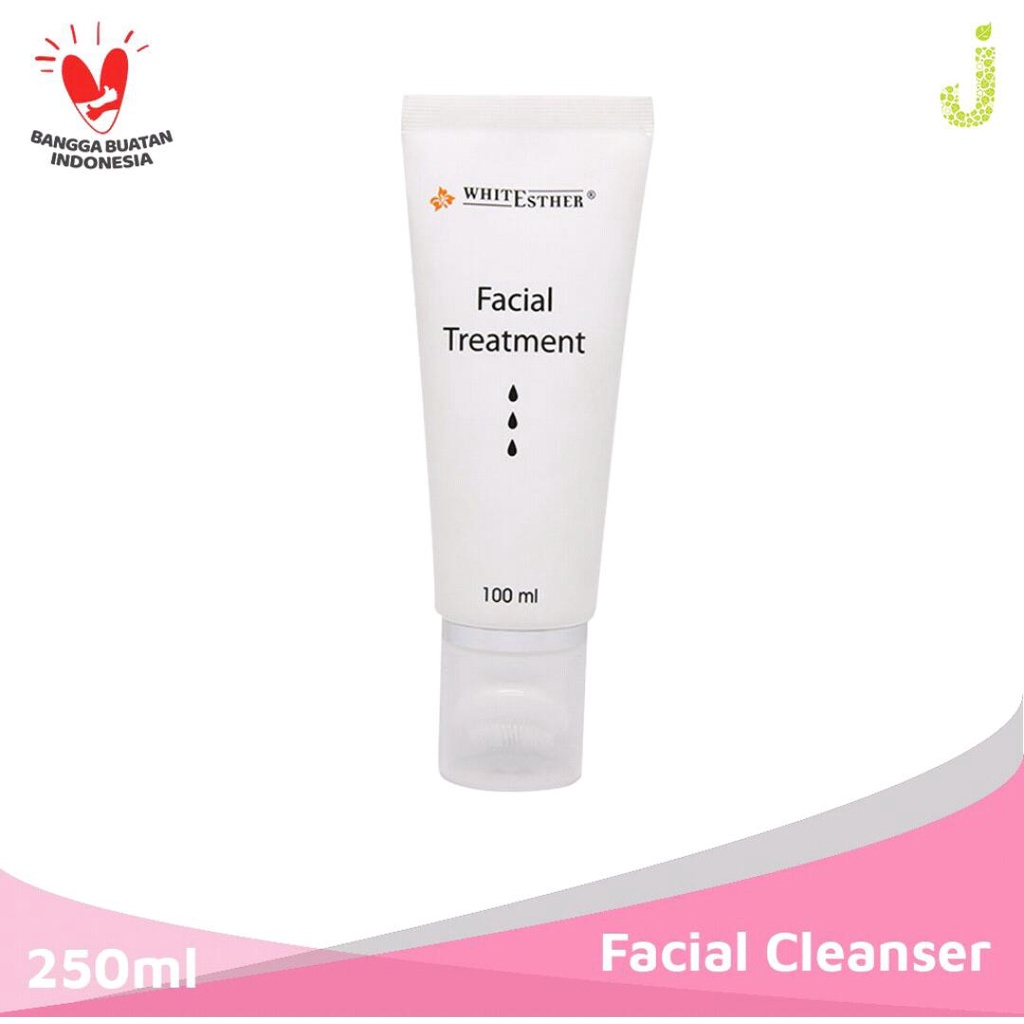 Whitesther Facial Treatment Cleanser 100ml (WFTC) Mencerahkan Wajah