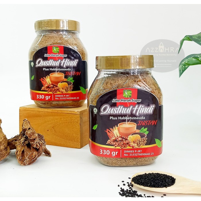 

JAHE MERAH SUPER QUSTHUL HINDI PLUS HABBATUSSAUDA 7in1 MIX HERBAL (BERKUALITAS)