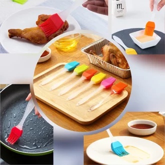 Kuas Silikon Roti Silicone Brush Kuas Oles Bumbu BBQ Cake Selai Mentega Tahan Panas