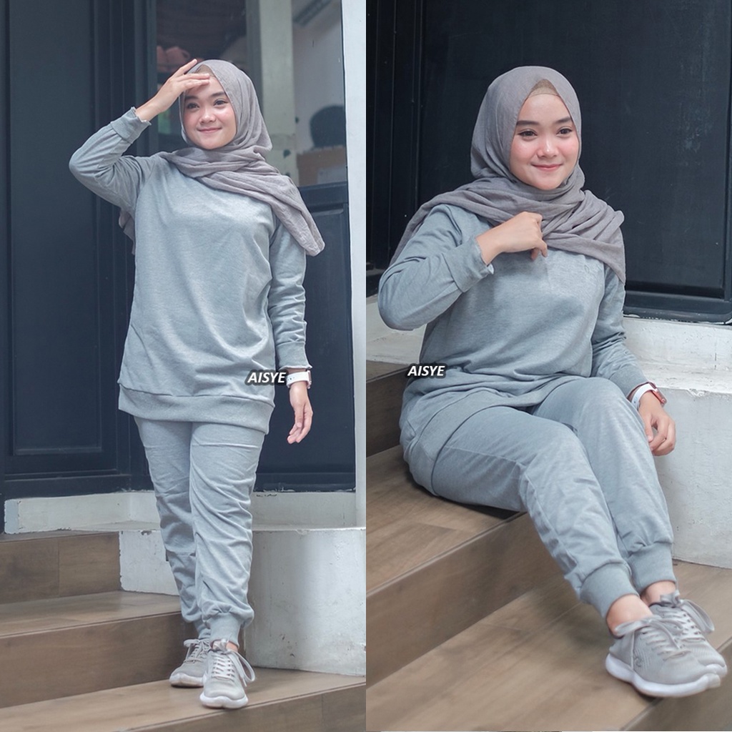 Baju Senam Wanita Muslimah Aleena Sport