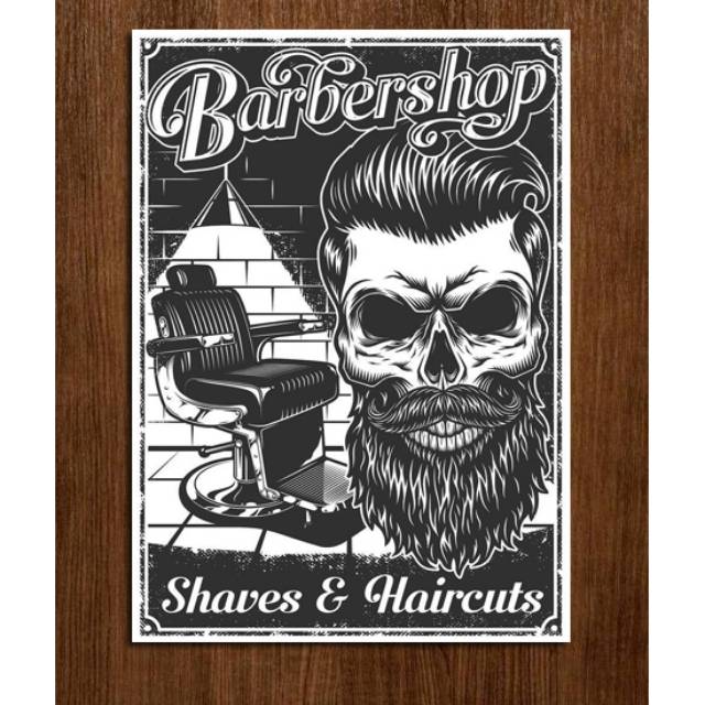 Poster barbershop