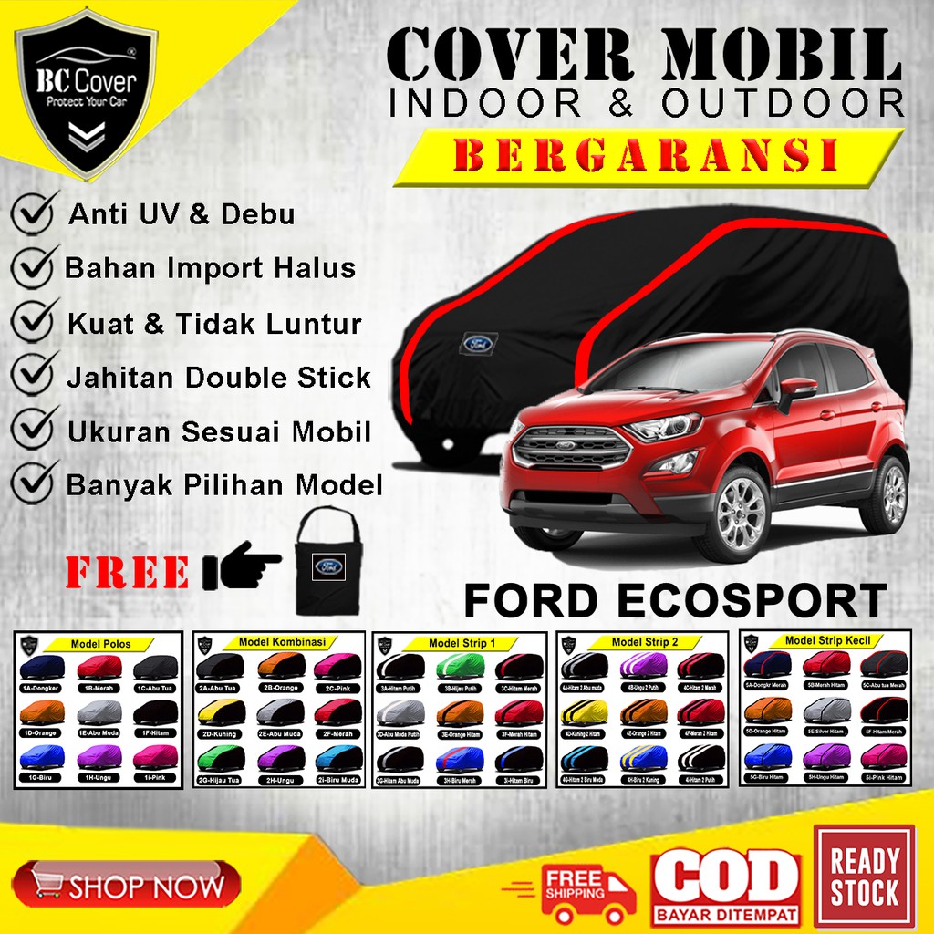 Cover Mobil Ecosport Body / Sarung Mobil Ford Ecosport / Selimut Tutup Pelindung Jas Mantol Kerudung Mantel Penutup Mobil Ford Eco Sport Outdoor