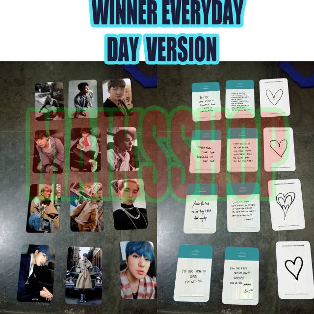 Winner Everyday Photocard Kpop